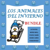 Spanish Winter Animals BUNDLE: LOS ANIMALES DEL INVIERNO