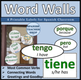 Spanish Word Wall Bulletin Board