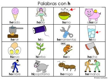 Spanish Word Work Differentiated Center (3 Levels) by Ivone Cantoran