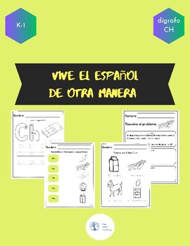 Preview of Spanish Workbook dígrafo Ch(Cuadernillo-Traza y escribe dígrafo Ch)