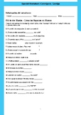 Spanish Worksheet: Conmigo vs. Contigo - Learn to Use Thes