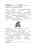 Imperfect Tense Spanish Worksheet - Imperfecto  