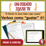 Spanish Writing Activity to Practice Verbs like Gustar and