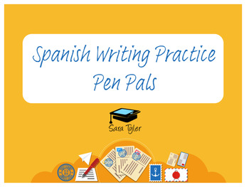Preview of Spanish Writing Practice through Pen Pal Letters *Distance Education Course*