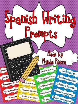 creative writing prompts in spanish