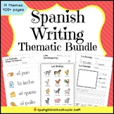 Spanish Writing Thematic Bundle