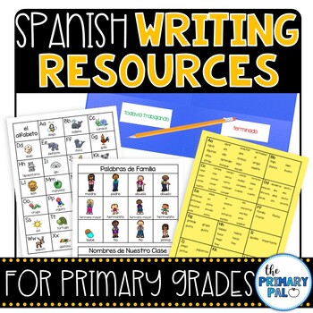 Preview of Spanish Writing Tools for the Primary Grades