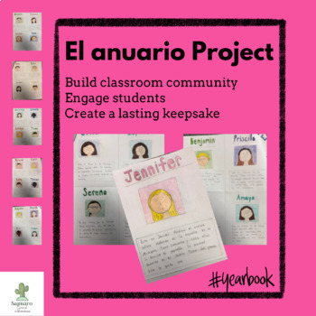 Preview of Spanish Yearbook Project: Speaking, Listening, Writing & Lots of Fun