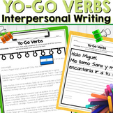 Spanish Yo Go Verbs - Spanish reading comprehension activities