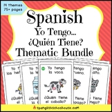 Spanish Yo Tengo, ¿Quién Tiene? Thematic Bundle