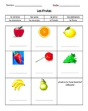 Spanish activity--fruits and vegetables