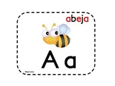 Spanish alphabet  Posters and flash cards