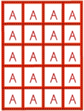 Spanish alphabet flashcards (spelling, making words, segmenting sounds)