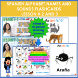 Lesson # 2 = Spanish alphabet names and sounds