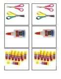Preschool Classroom Labels for toy shelves