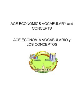 Preview of Spanish and English Economics Vocabulary and Concepts