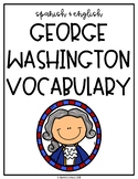 Spanish and English George Washington Vocabulary