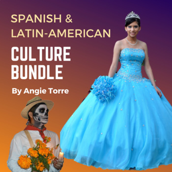 Preview of Spanish and Latin American PowerPoints and Activities Culture Bundle