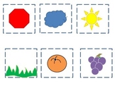 Spanish colores memory game colors