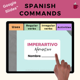 Spanish commands lesson NO PREP - Digital Notebook 