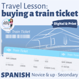 Spanish Travel Lesson - Buying a Train Ticket