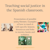 Spanish curriculum on social justice 