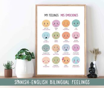 Spanish & english emotions - Bilingual preschooler and toddler feelings ...