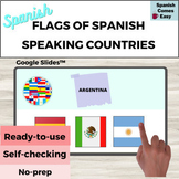 Spanish flags activity - Hispanic Heritage Month  NO-PREP