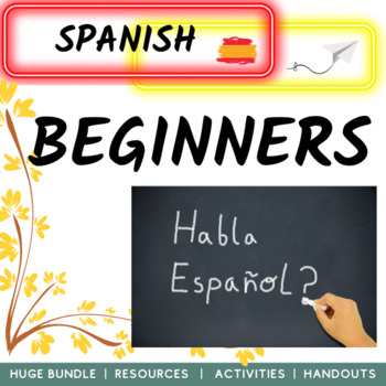 Preview of Spanish for Beginners Bundle