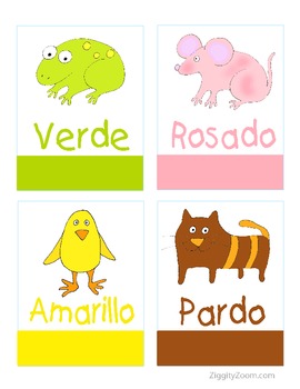 spanish for kids printables activities and vocabulary word work