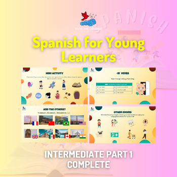 Preview of Spanish for Young Learners: Intermediate Part 1 (Complete)