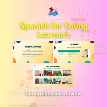 Preview of Spanish for Young Learners: Irregular Verbs (Part 1)