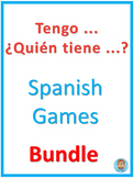 Spanish games  Tengo ... ¿Quién tiene ...? Bundle