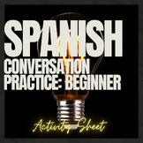 Spanish greetings, saying goodbye, conversation practice. 