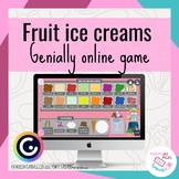 Spanish ice cream fruit flavours vocabulary interactive ga