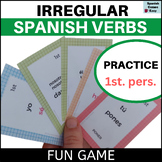 Spanish irregular verbs present tense  1st PERSON - FUN GAME