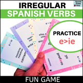 Spanish irregular verbs present tense E-IE  FUN GAME