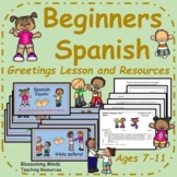 Spanish lesson and resources : Greetings - Ages 7-11