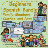 Spanish lesson bundle : Family members, clothes and pets