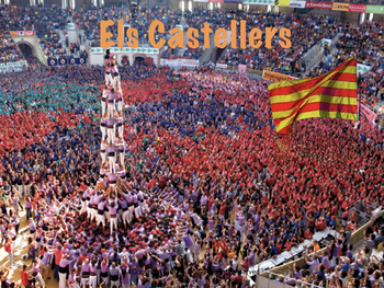 Preview of Spanish cultural activities: los castilleros-els castellers