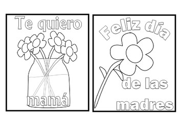 Feliz Día De Las Madres Printable Card / Spanish Mother's Day Card /  Instant Download PDF / Card Template
