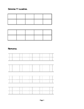 spanish number worksheets 11 20