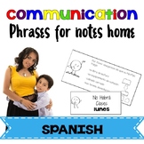 Spanish phrases for communication with parents