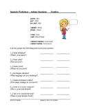 Spanish Question Word Practice **FREEBIE** (Interrogativos)