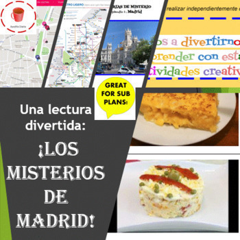 Preview of Spanish readers : "Los misterios de Madrid" /Cultural unit.
