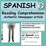Spanish reading comprehension - "Pantalones embarrados"