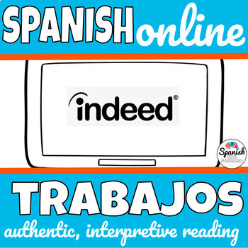 Preview of Spanish research activity project jobs and careers  los trabajos y profesiones