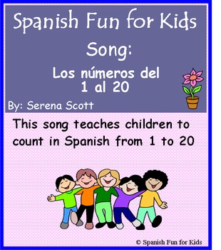 Preview of Spanish song: Los números del 1 al 20