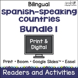 Bilingual Spanish Speaking Countries Bundle 1 - Print & Di