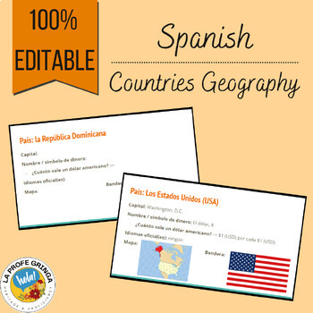 Preview of Spanish-speaking Countries: Webquest